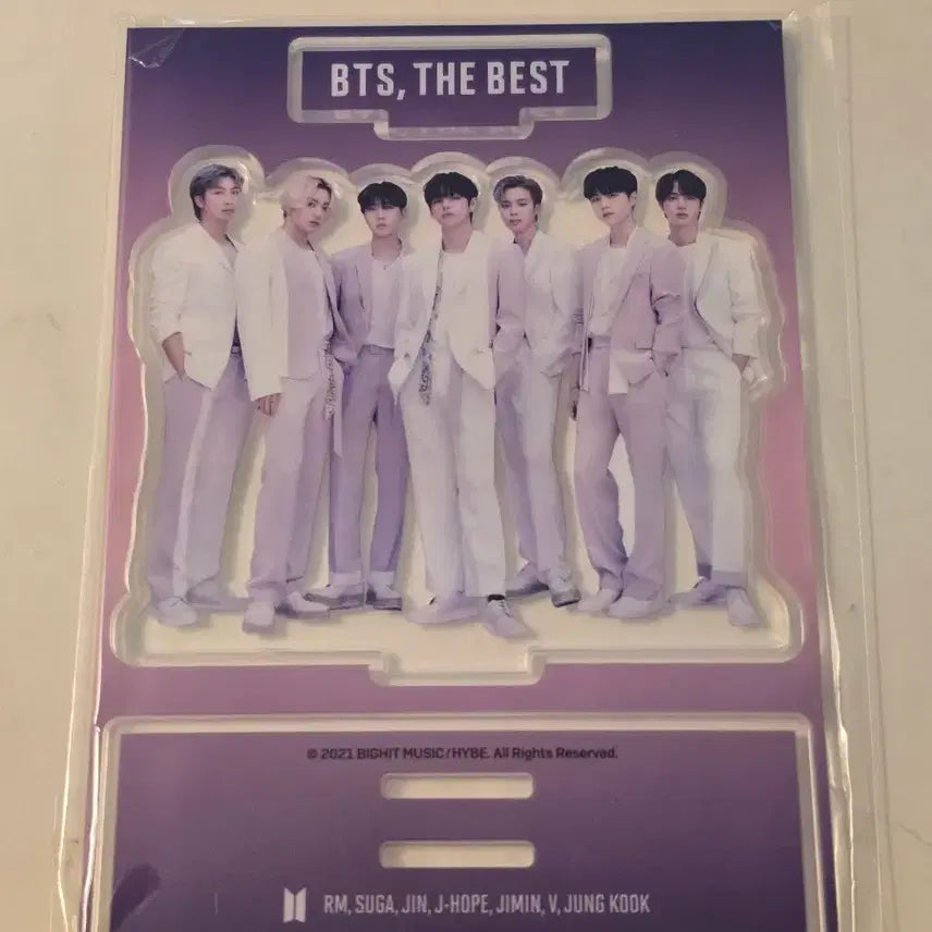 방탄소년단 BTS, THE BEST 앨범 일본 특전 아크릴 스탠드