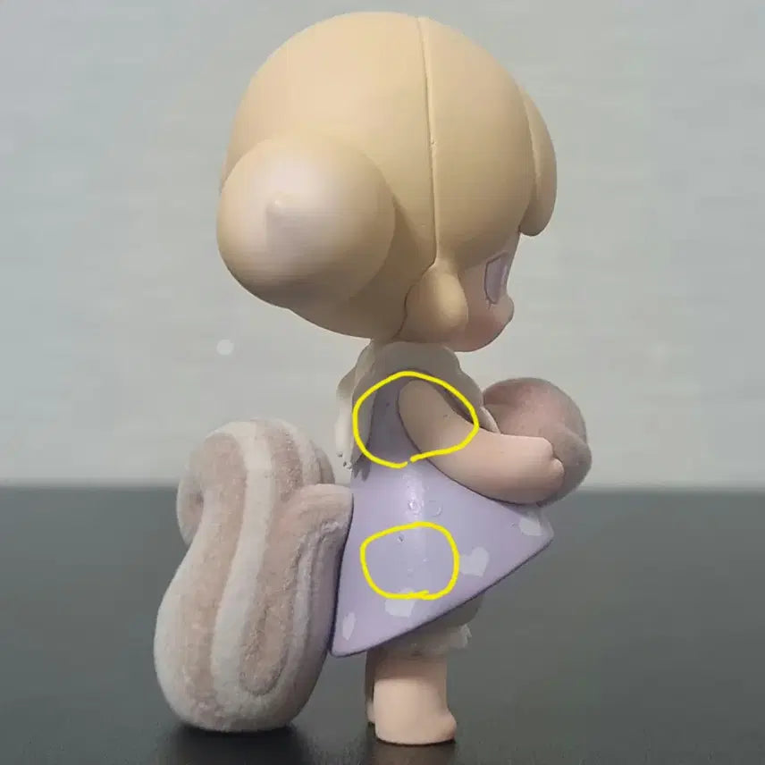 [BUNJANG] 52TOYS Raplilly Squirrel Figure / [52TOYS] 9.2cm 라플리 피규어 반딧불이 숲 시리즈 다람쥐