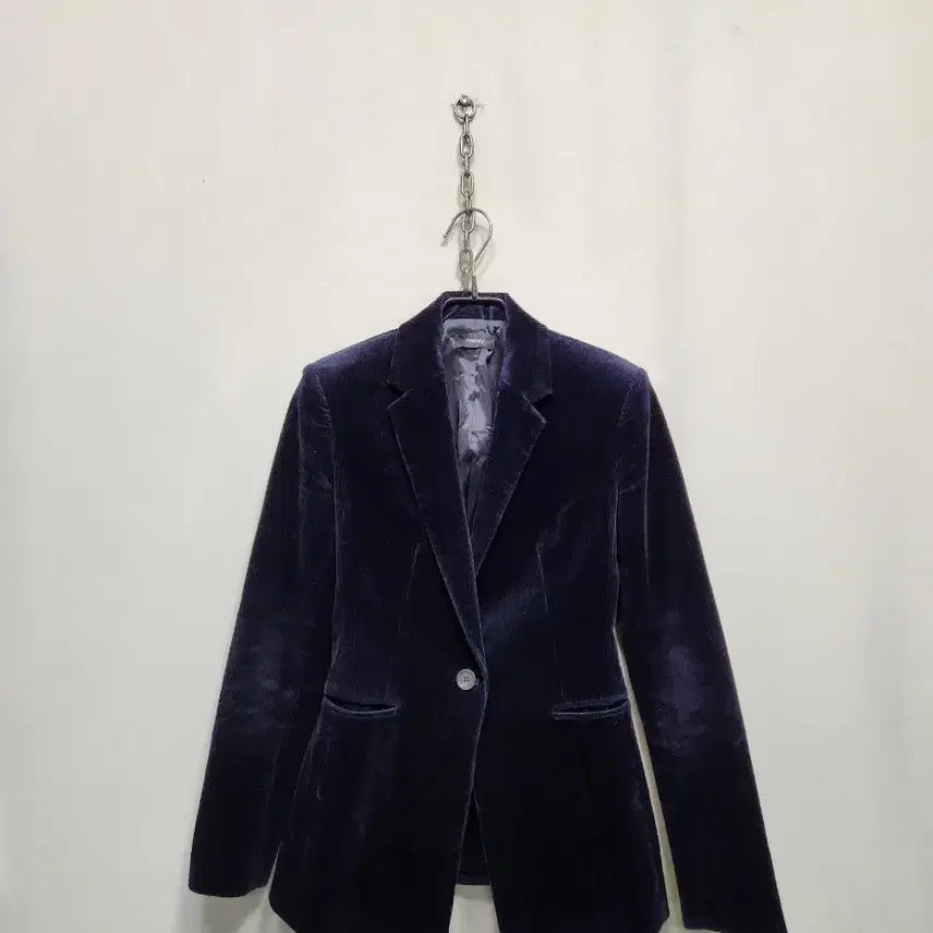 [BUNJANG] Theory Corduroy Women's Jacket (Navy) / 띠어리 코듀로이 여성 자켓(네이비)