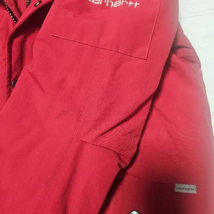 [BUNJANG] Carhartt WIP Anchorage Parka Red L / 칼하트 앵커리지 파카 레드 패딩 L