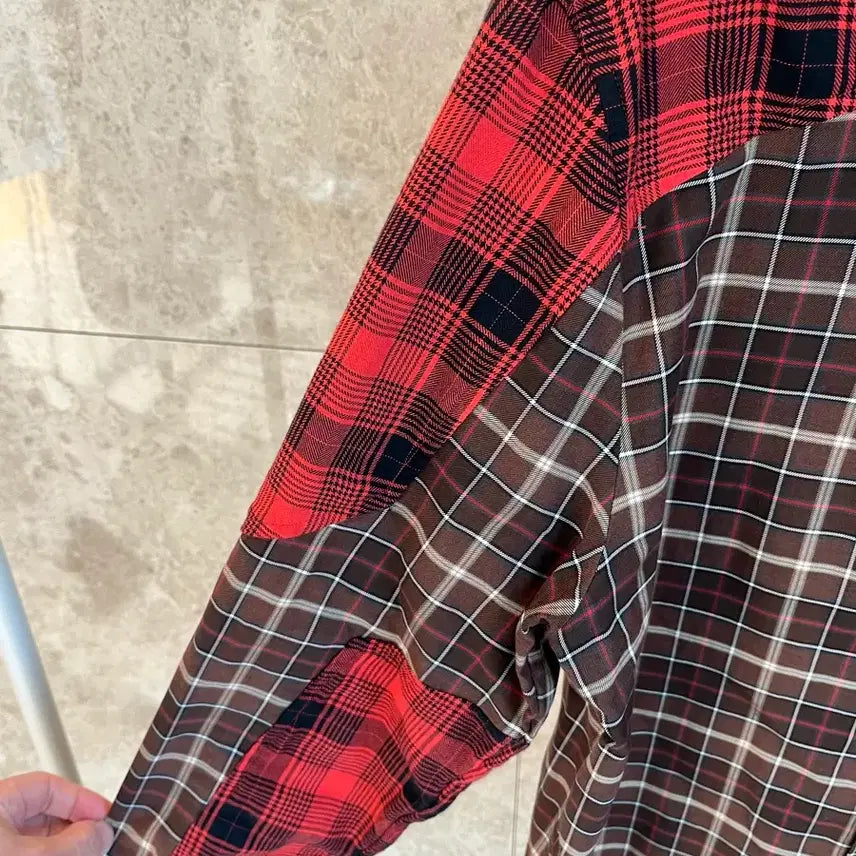 [BUNJANG] Givenchy Check Shirt Size 40 (L~XL) / Givenchy 체크 셔츠 40사이즈(L~XL) 정품