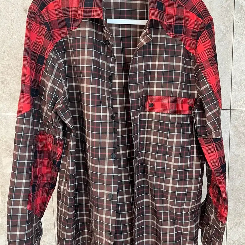 [BUNJANG] Givenchy Check Shirt Size 40 (L~XL) / Givenchy 체크 셔츠 40사이즈(L~XL) 정품