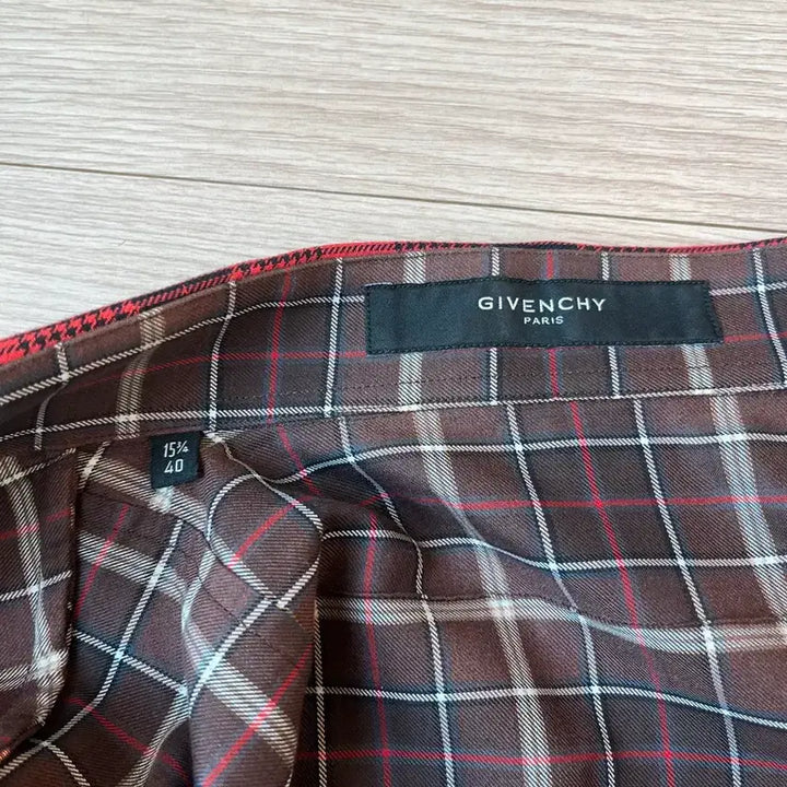 [BUNJANG] Givenchy Check Shirt Size 40 (L~XL) / Givenchy 체크 셔츠 40사이즈(L~XL) 정품