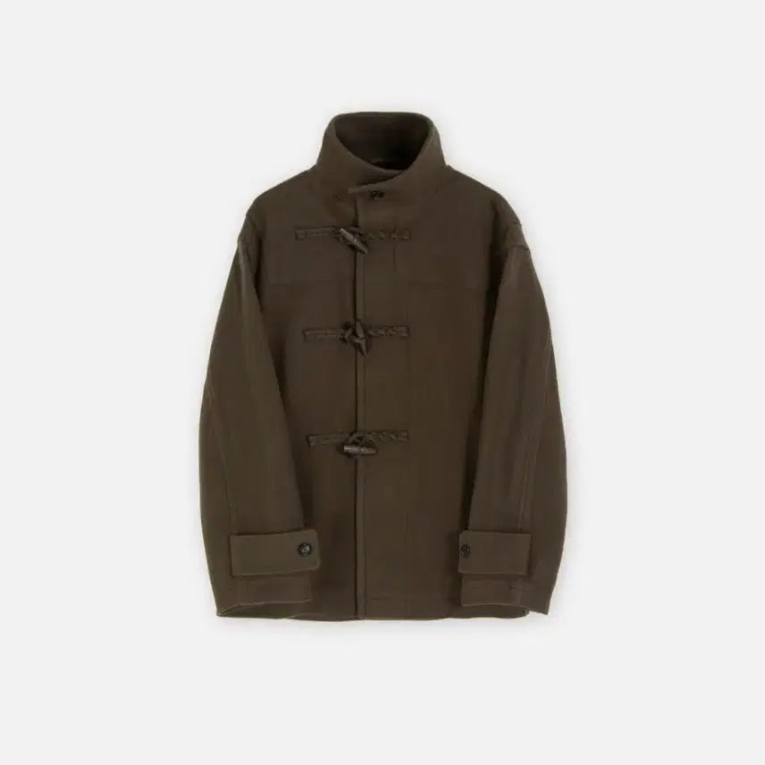 [BUNJANG] Brown Yard Pure Wool Duffle Coat / [4] 브라운야드 퓨어 울 더플코트