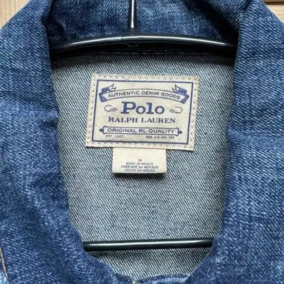 [BUNJANG] Polo Ralph Lauren Faded Denim Jacket M / 폴로 랄프로렌 페이디드 데님 청자켓 m
