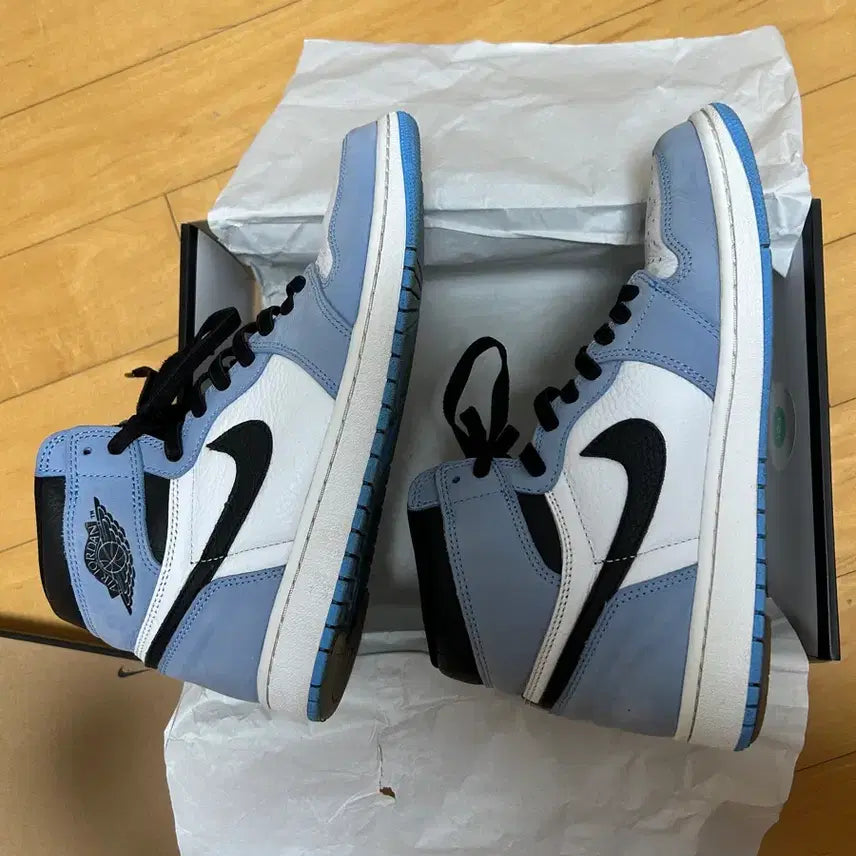 [BUNJANG] Nike Air Jordan 1 High OG University Blue / 나이키 에어 조던 1 하이 OG 유니버시티블루