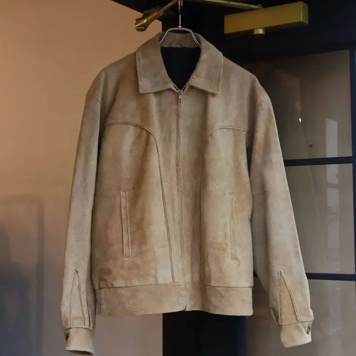 [BUNJANG] UNUSED Suede Leather Jacket / UNUSED 언유즈드 스웨이드 레더자켓 3 새상품
