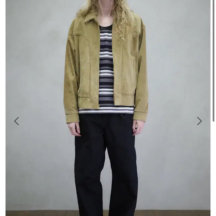 [BUNJANG] UNUSED Suede Leather Jacket / UNUSED 언유즈드 스웨이드 레더자켓 3 새상품