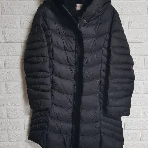 [BUNJANG] Crocodile Mink Fur Goose Down Lightweight Padding / 크로커다일 밍크퍼 구스 경량패딩