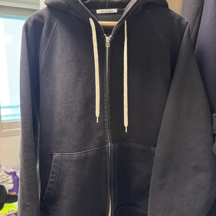 [BUNJANG] Artifacts Heavy Sweat Set Black / 아티팩츠 헤비 스웻셋업 블랙