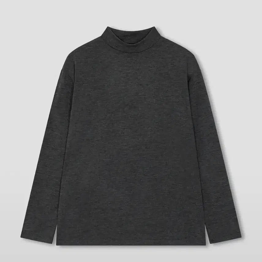 [BUNJANG] Work On Body Off Semi Oversized Mock Neck Knit / 워크온바디오프 세미 오버핏 모크넥 니트