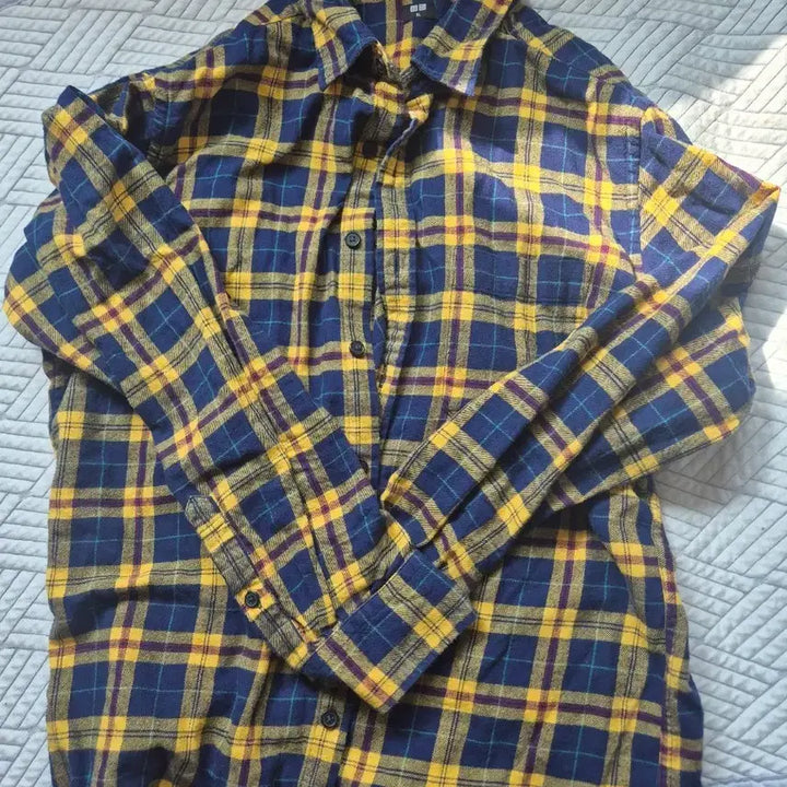 [BUNJANG] Checkered Shirt XL / 유니클로 체크셔츠 xl