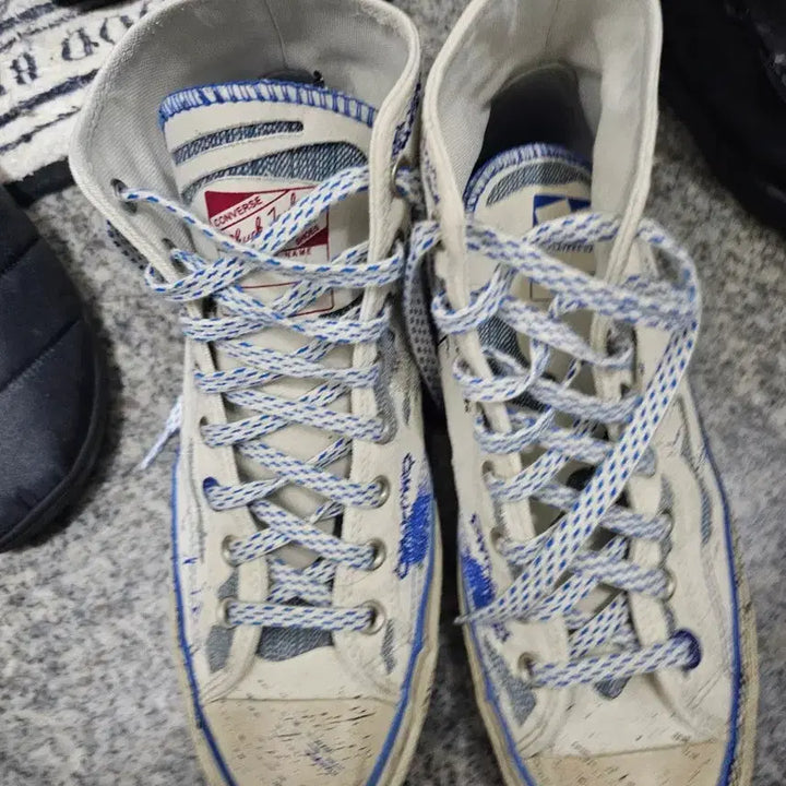 [BUNJANG] ADERERROR Converse Chuck 70 High White Sneakers / 컨버스 아더에러 척 70 하이 화이트 280