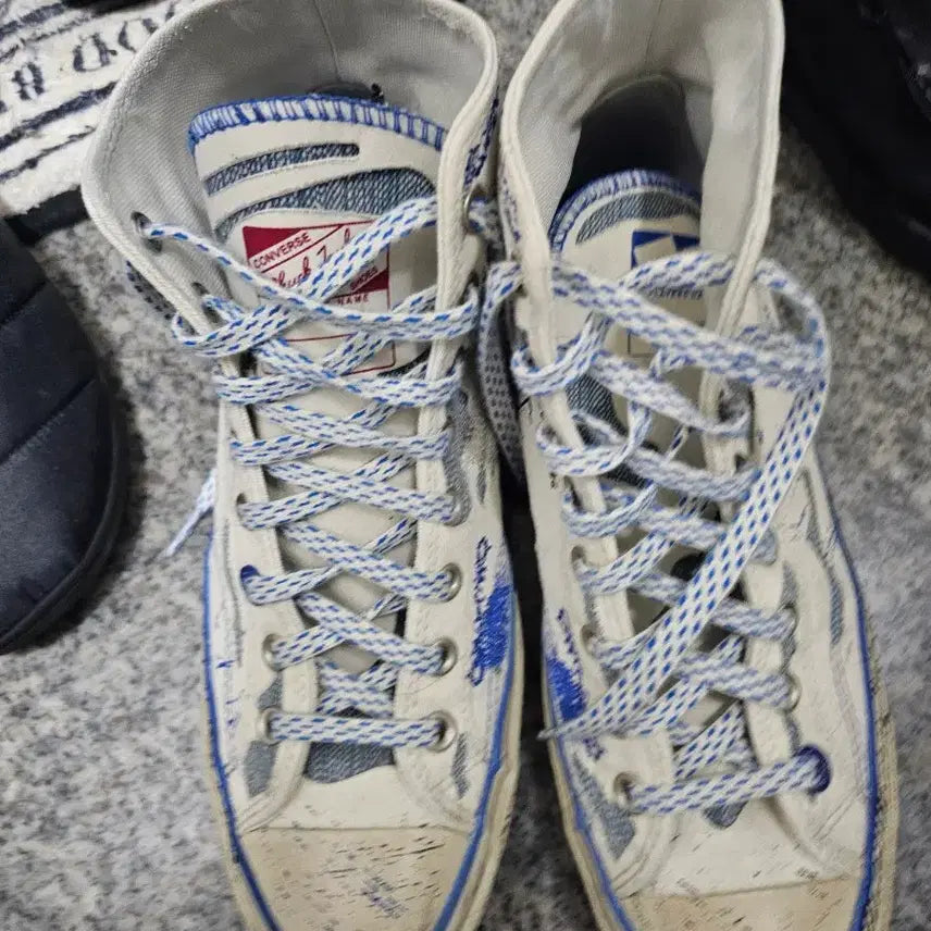 [BUNJANG] ADERERROR Converse Chuck 70 High White Sneakers / 컨버스 아더에러 척 70 하이 화이트 280