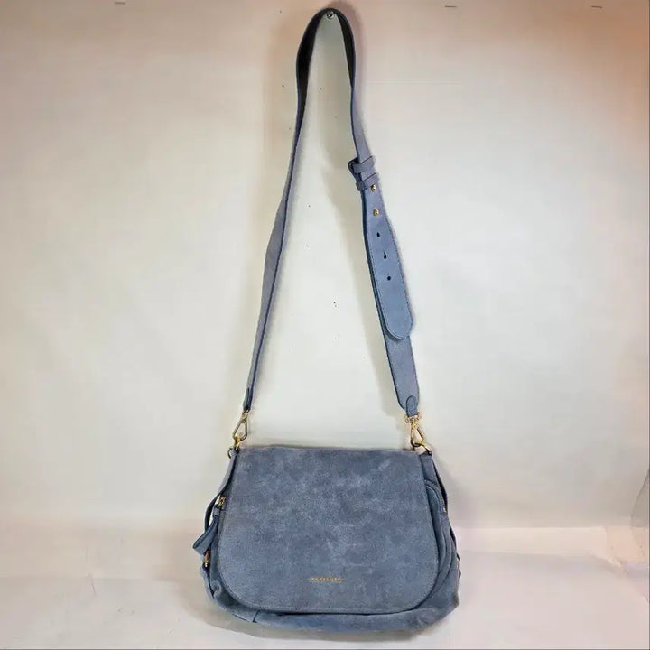 [BUNJANG] Coccinelle Crossbody/Tote Bag - Sky Blue with Gold Hardware / 코치넬레 크로스및토트백 하늘색 골드장식 23111