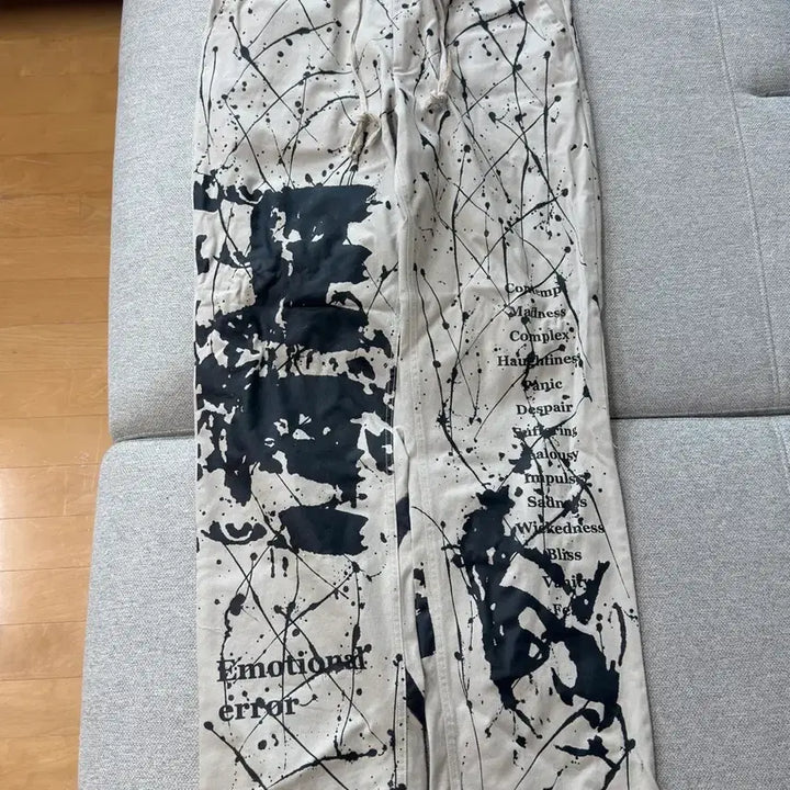 [BUNJANG] Innodvnt Painting Pants / [단종] 급처 이노반트 페인팅 팬츠