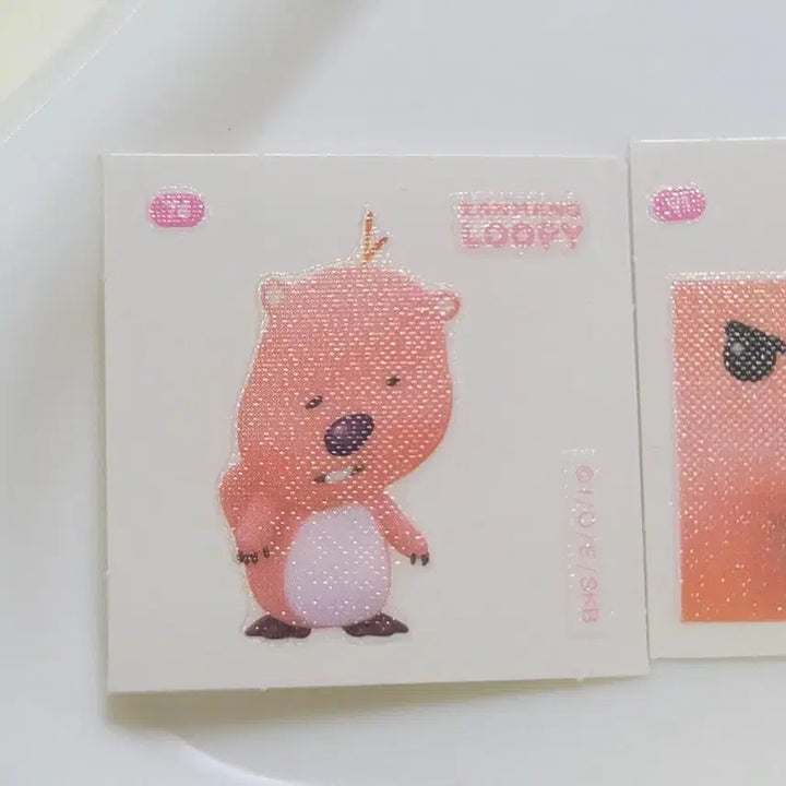 [BUNJANG] Zanmang Loopy Sticker Set / 잔망루피 띠부씰 3종 일괄 (76번,91번,39번)