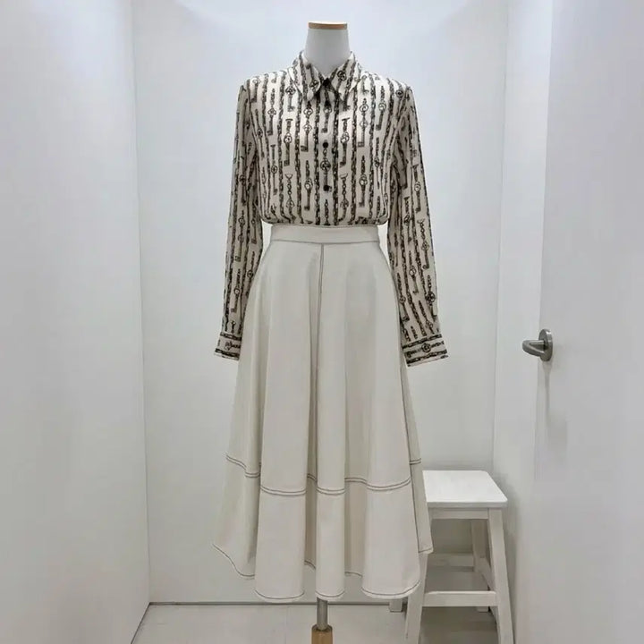 [BUNJANG] Louis Vuitton Silk Chain Shirt / 루이비통 체인 실크 셔츠