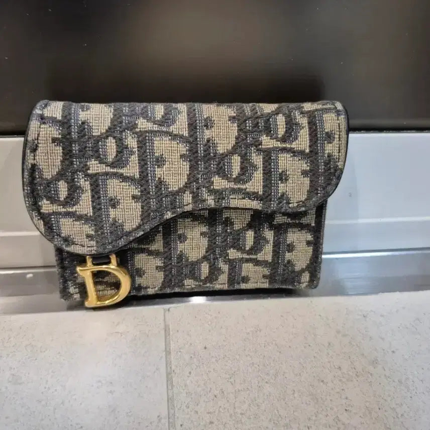 [BUNJANG] Dior Oblique Saddle Card Holder / 디올 정품 오블리크 새들 카드지갑 팝니다
