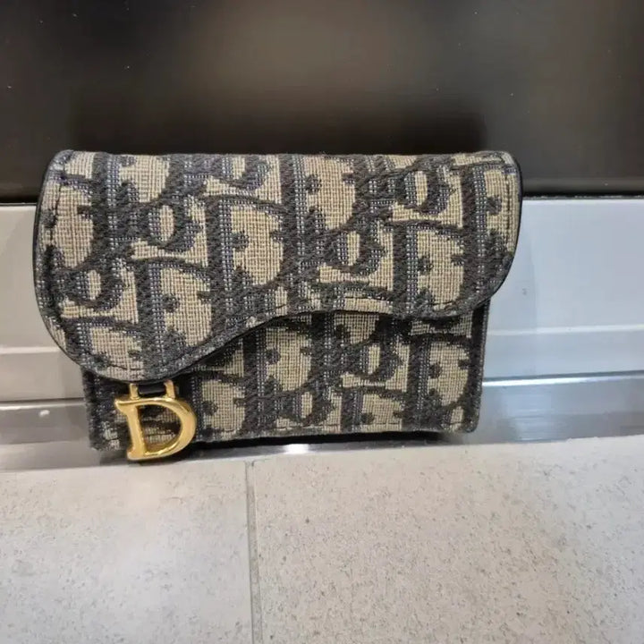 [BUNJANG] Dior Oblique Saddle Card Holder / 디올 정품 오블리크 새들 카드지갑 팝니다