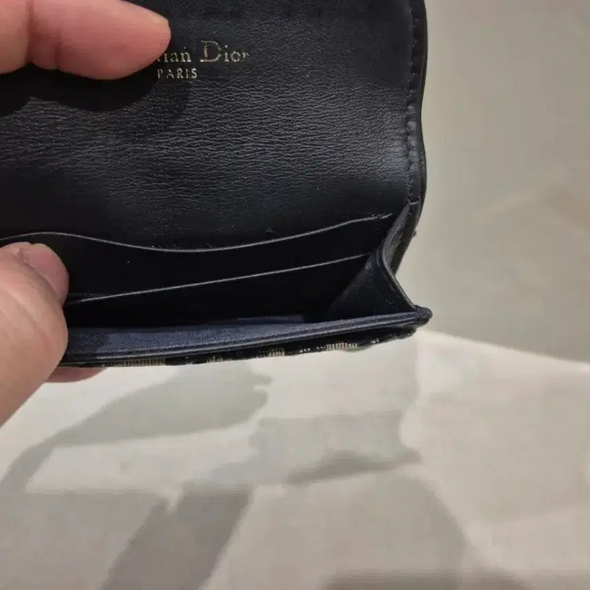 [BUNJANG] Dior Oblique Saddle Card Holder / 디올 정품 오블리크 새들 카드지갑 팝니다
