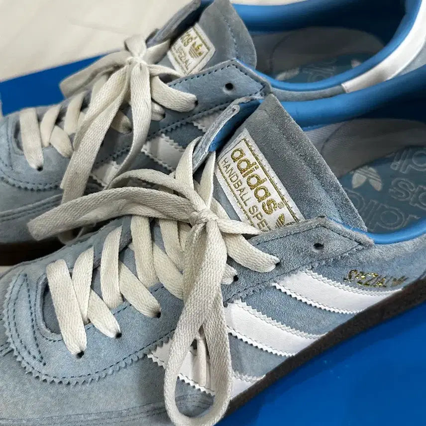 [BUNJANG] Adidas Spezial Handball Light Blue Sneakers / 아디다스 스페지알 핸드볼 라이트 블루