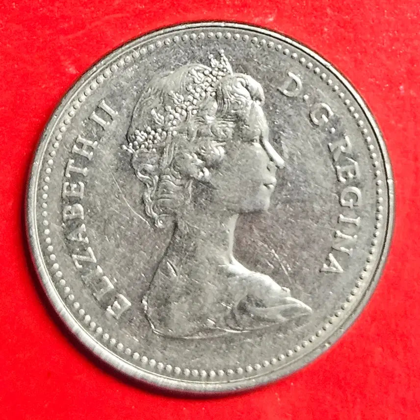 [BUNJANG] 1980 Canada Beaver 5 Cent Coin / 1980 카나다 비버 5센트 M723