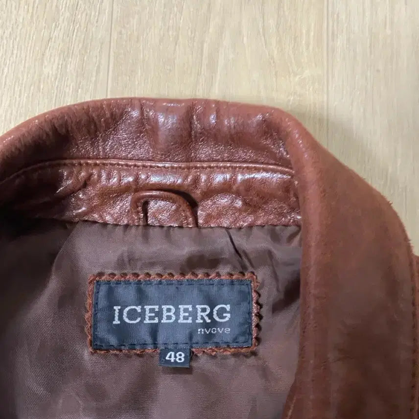 [BUNJANG] Iceberg Leather Jacket 105 / 아이스버그 가죽자켓 105