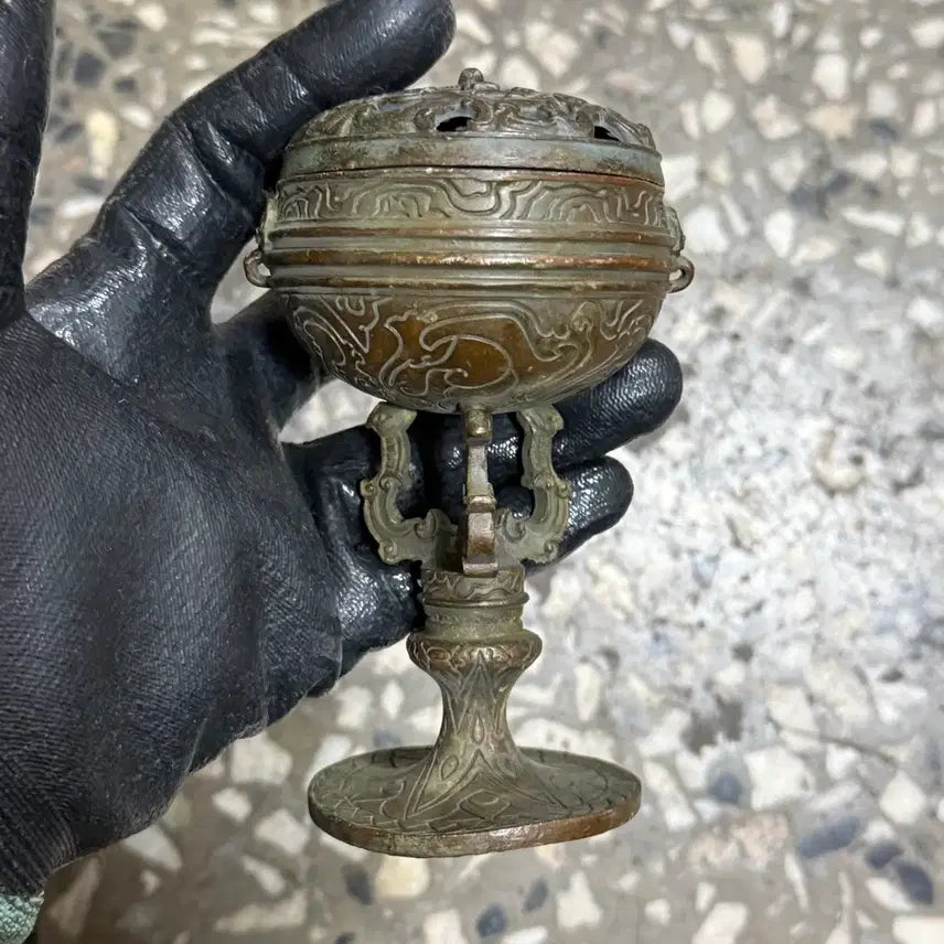 [BUNJANG] Mini Incense Burner Buddhist Decor / 미니 동향로 불교용품 인테리어 소품 드라마 연극 카페 이자카야 장식품