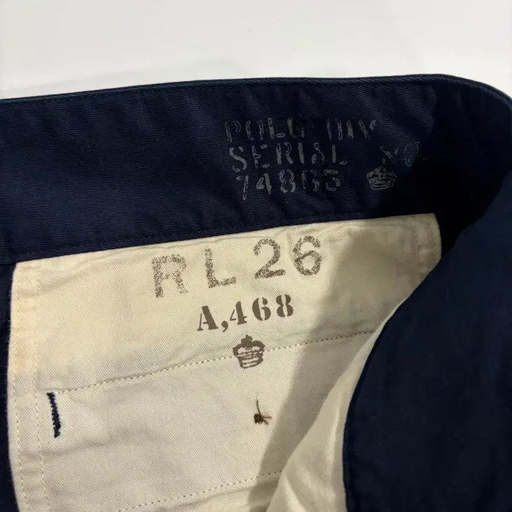 [BUNJANG] Polo Ralph Lauren Gurkha Pants / 폴로 랄프로렌 네이비 구르카 팬츠
