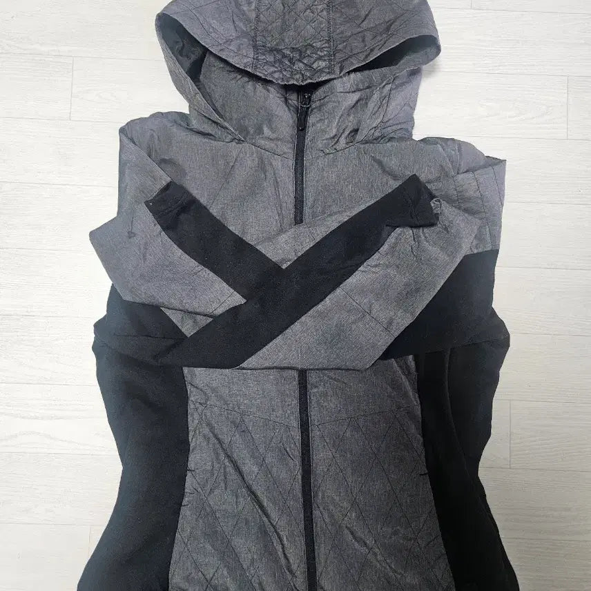 [BUNJANG] Champion Quilted Hooded Jacket L / 챔피온 후드 퀼팅 자켓 L