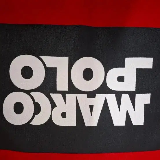 [BUNJANG] Marco Polo Red Sweatshirt Size 100 / 마르코폴로 레드 맨투맨(100)