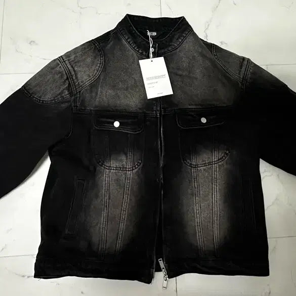 [BUNJANG] Trillion Fade Washing Denim Jacket L / 트릴리온 페이드 워싱 데님자켓 L