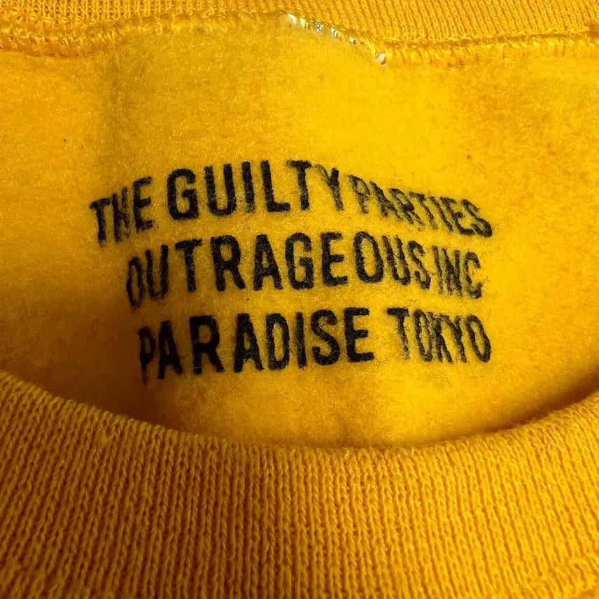 [BUNJANG] Wacko Maria Paradise Osaka Crewneck Sweatshirt / 와코마리아  취생몽사 paradise osaka L / 기모