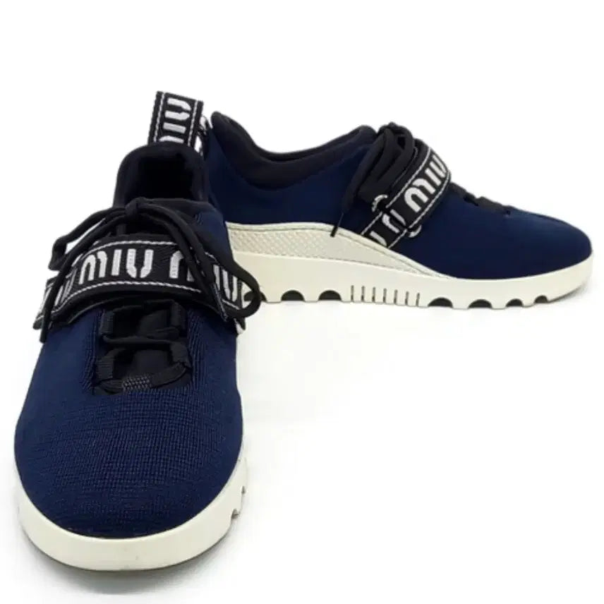 [BUNJANG] Miu Miu Navy Sneakers / 미우미우 스니커즈