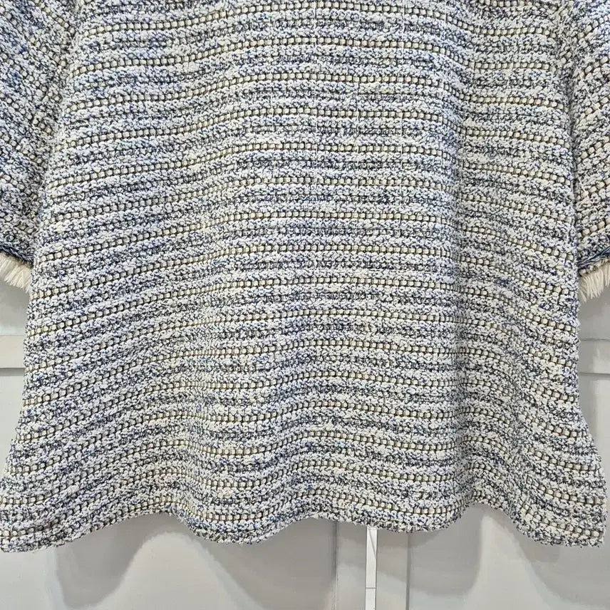 [BUNJANG] Time Tweed Jacket / 타임 반팔 트위드 자켓