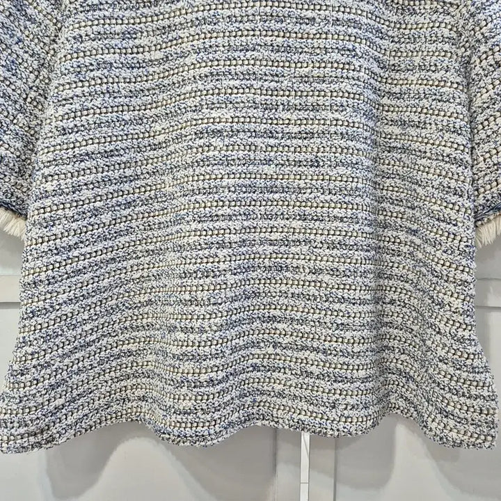 [BUNJANG] Time Tweed Jacket / 타임 반팔 트위드 자켓