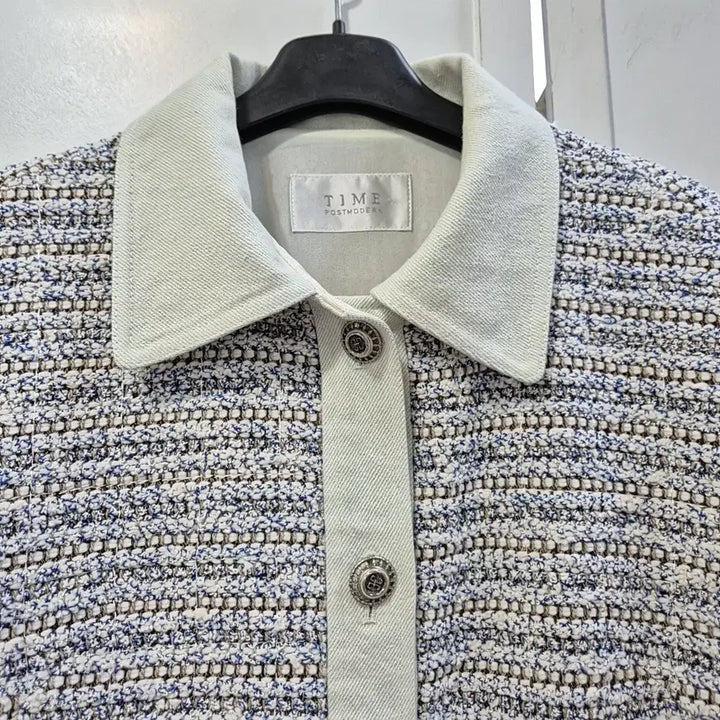 [BUNJANG] Time Tweed Jacket / 타임 반팔 트위드 자켓