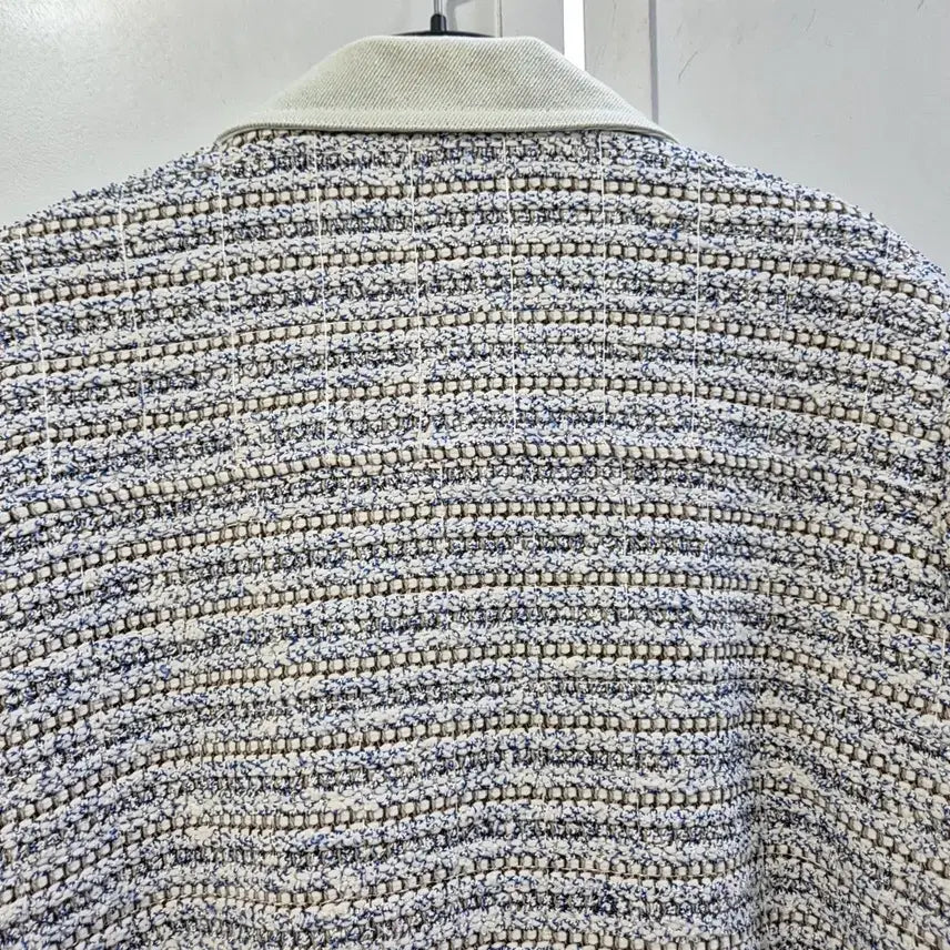 [BUNJANG] Time Tweed Jacket / 타임 반팔 트위드 자켓