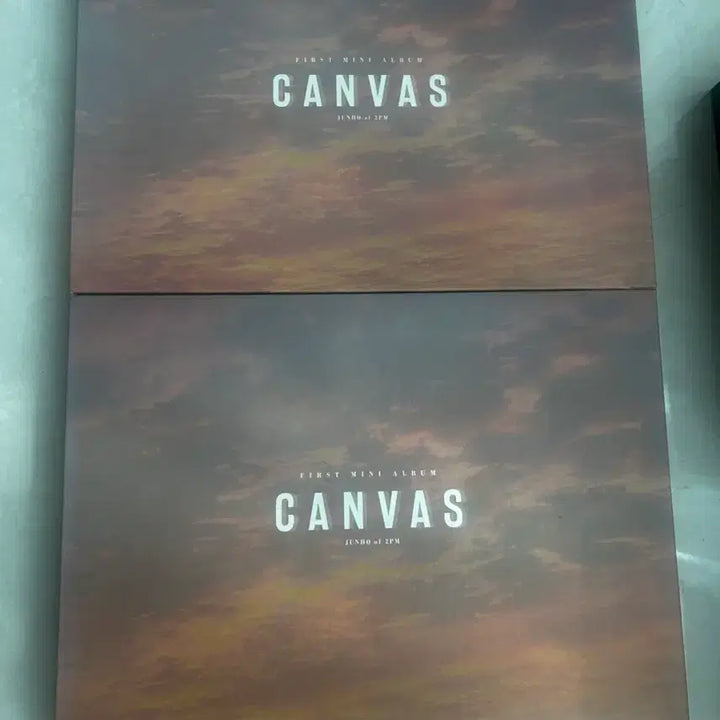 [BUNJANG] 2PM Junho ONE/TWO Album Canvas (2 Versions) / 2PM 준호 솔로 앨범 ONE/TWO 캔버스 2버전