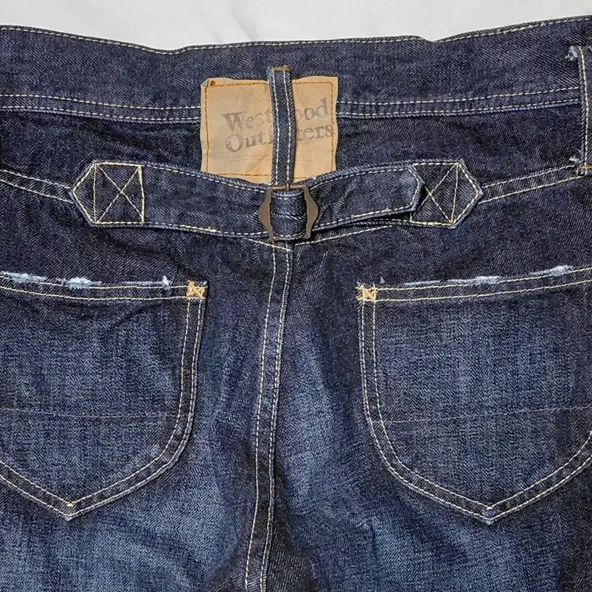 [BUNJANG] Westwood Outfitters 입체 Pocket Cinch Back Denim / [M] Westwood Outfitters 입체 포켓 신치백 데님