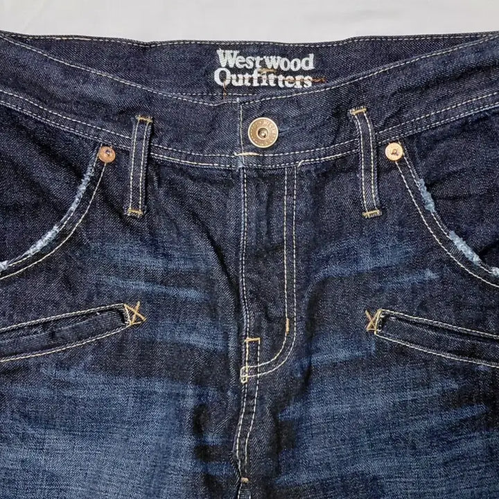 [BUNJANG] Westwood Outfitters 입체 Pocket Cinch Back Denim / [M] Westwood Outfitters 입체 포켓 신치백 데님