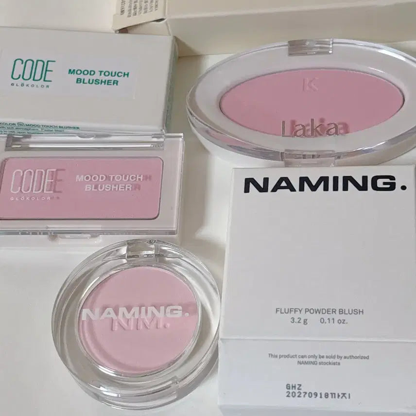 [BUNJANG] Naming Yami, Code Legendary Pink, Laka Sweet Blush Bundle Set / 네이밍 야미, 코드 레전더리 핑크, 라카 스윗