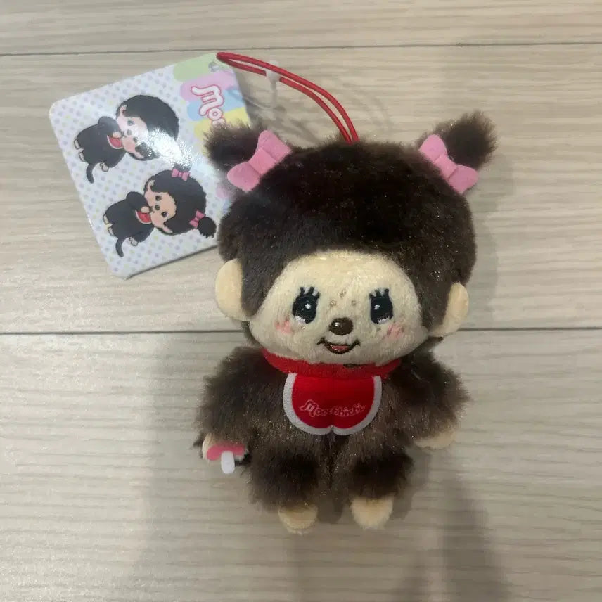 [BUNJANG] Monchhichi Plush Doll Keychain / 몬치치 봉제 인형 키링