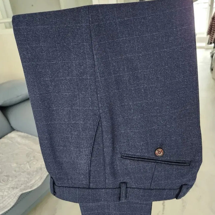 [BUNJANG] Navy Check Suit / 정장 팔아요