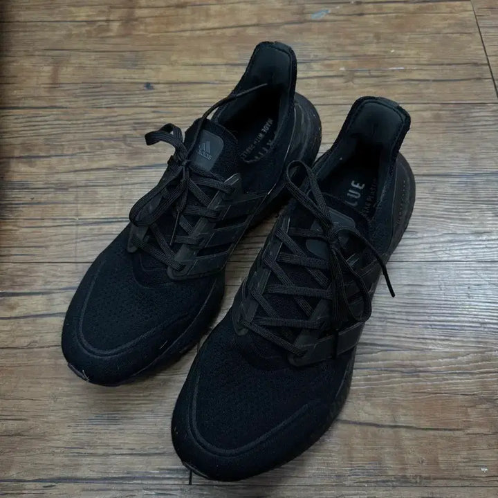 [BUNJANG] Adidas Ultraboost 21 Triple Black 275 / 아디다스 울트라부스트 21 트리플블랙 275