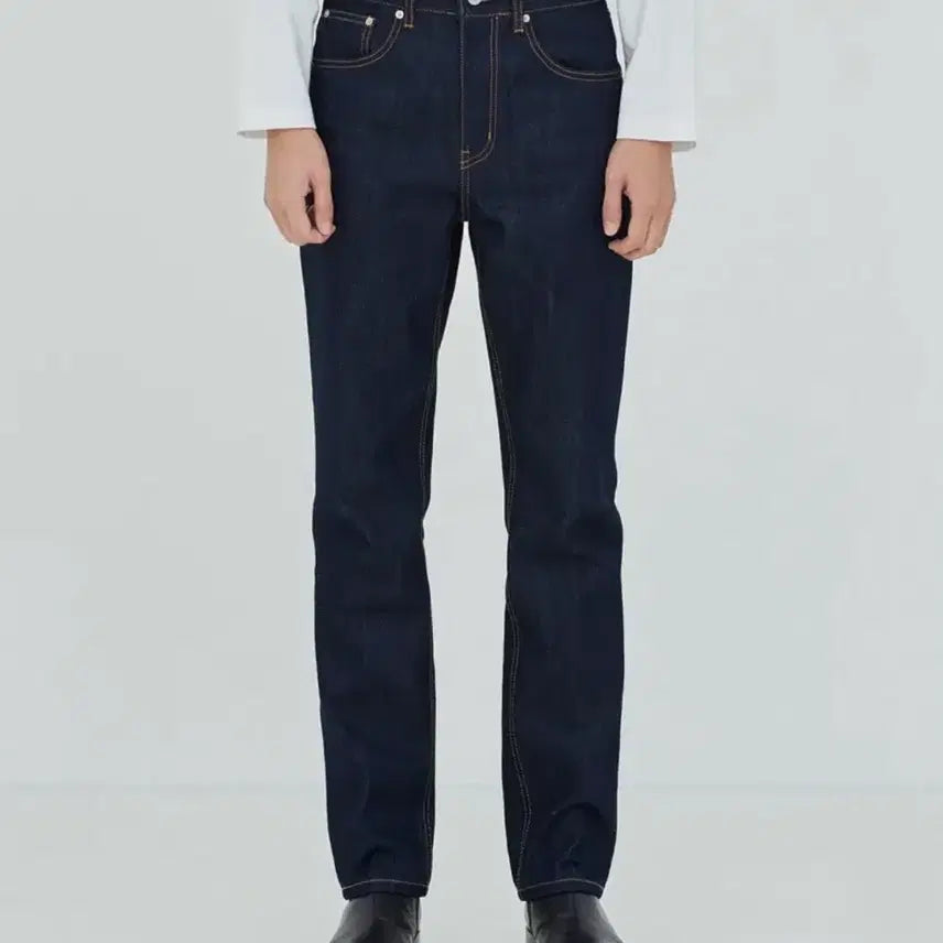[BUNJANG] 페이탈리즘 Moderation indigo straight fit 46( / 페이탈리즘 Moderation indigo straight fit 46(