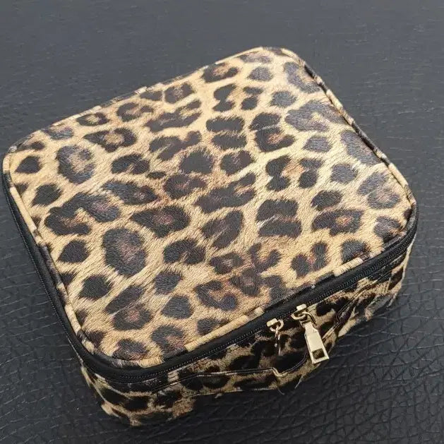 [BUNJANG] Leopard Print Multi-Purpose Cosmetic Bag / 미용 다용도 가방 새상품