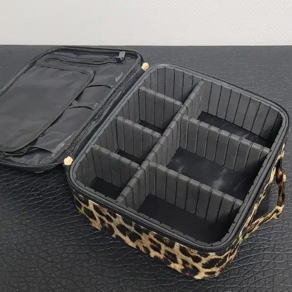 [BUNJANG] Leopard Print Multi-Purpose Cosmetic Bag / 미용 다용도 가방 새상품
