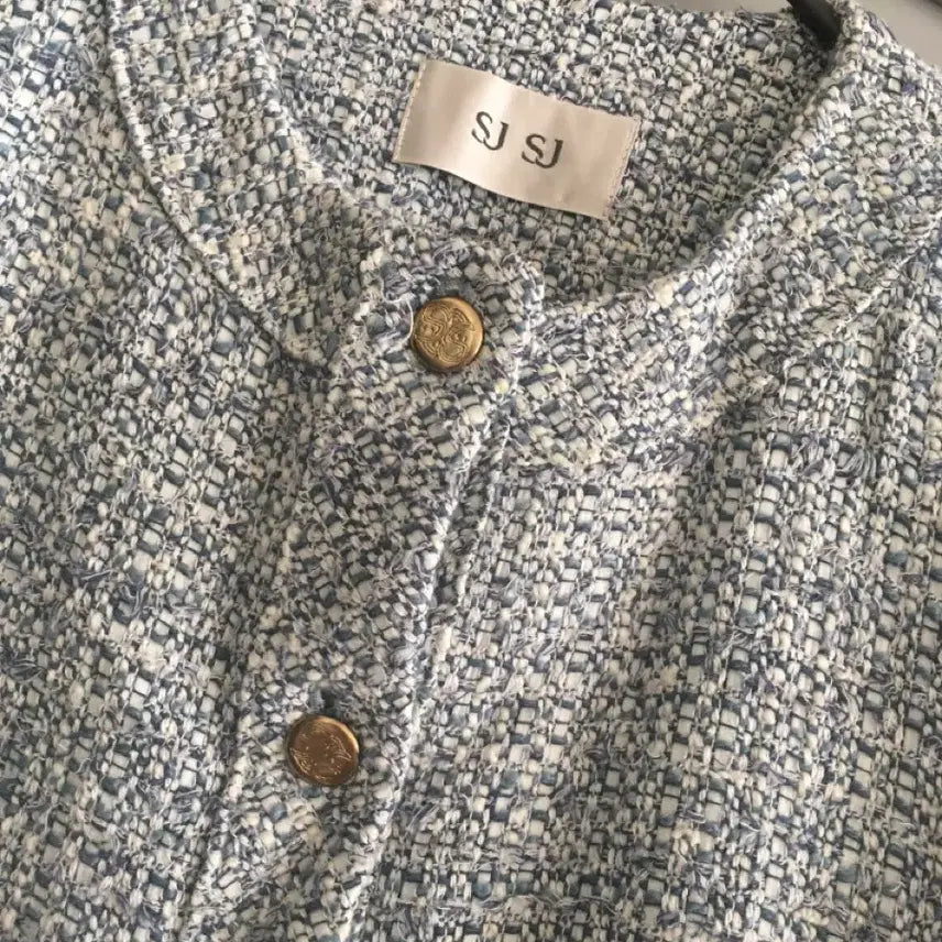 [BUNJANG] SJSJ Tweed Jacket 22SS / SJSJ 트위드자켓 22ss 76-90-155
